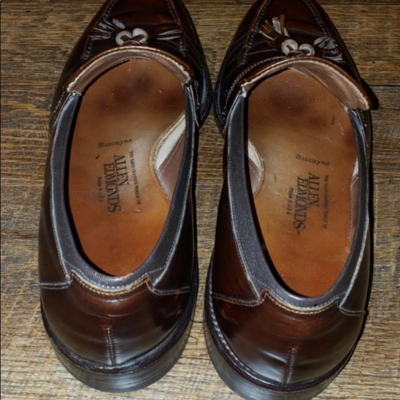 Allen Edmonds Biscayne Tassle Loafer Size 8.5D - Picture 4 of 4